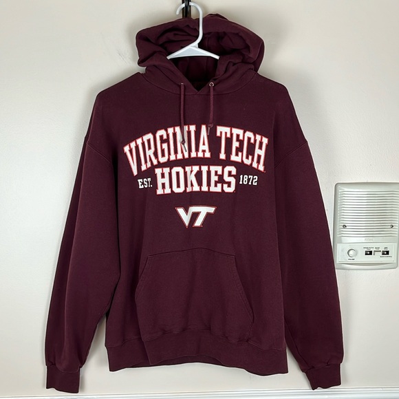 Champion Other - Champion Brand Virginia Tech Hokies/Hokie Nation Maroon Hoodie, Size Large